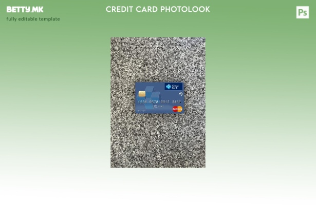 Модерен стил Либерија Глобална банка Либерија мастер карта photolook предниот ша